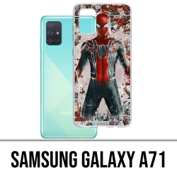 Coque Samsung Galaxy A71 - Spiderman Comics Splash