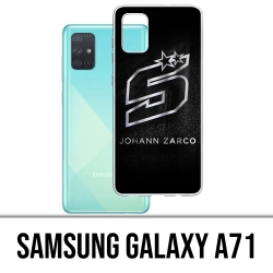 Coque Samsung Galaxy A71 - Zarco Motogp Grunge