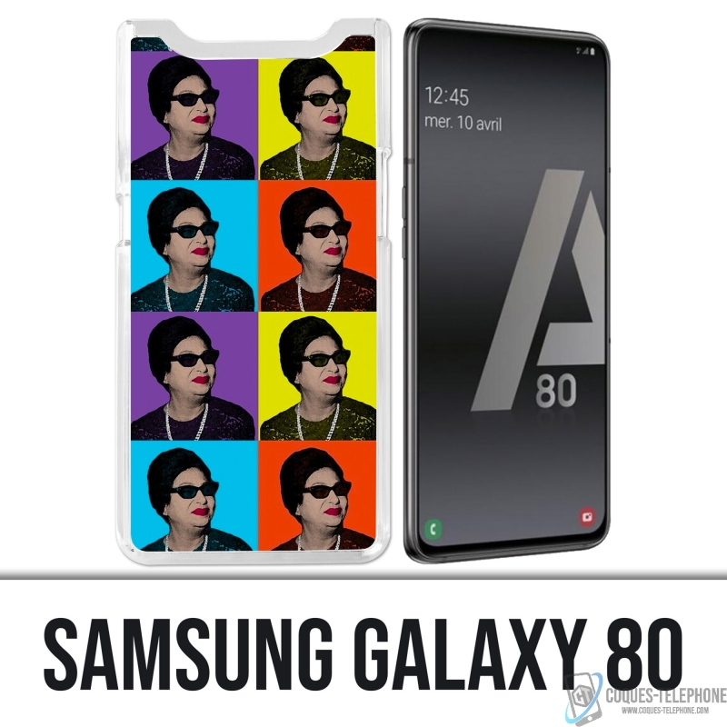 Samsung Galaxy A80 / A90 Case - Oum Kalthoum Colors