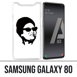 Funda Samsung Galaxy A80 / A90 - Oum Kalthoum Negro Blanco