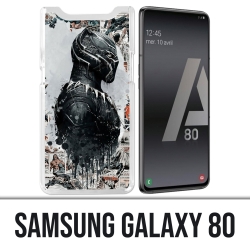 Custodia per Samsung Galaxy A80 / A90 - Black Panther Comics Splash