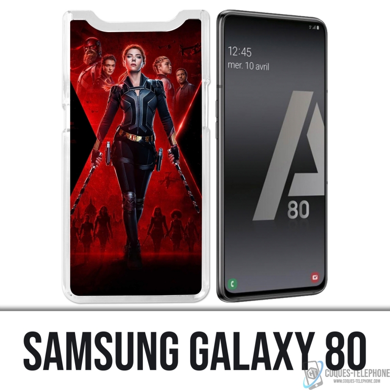 Custodia per Samsung Galaxy A80 / A90 - Poster Vedova Nera