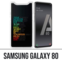 Samsung Galaxy A80 / A90 Case - Tägliche Motivation