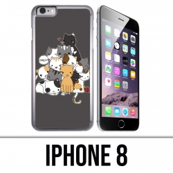 Coque iPhone 8 - Chat Meow