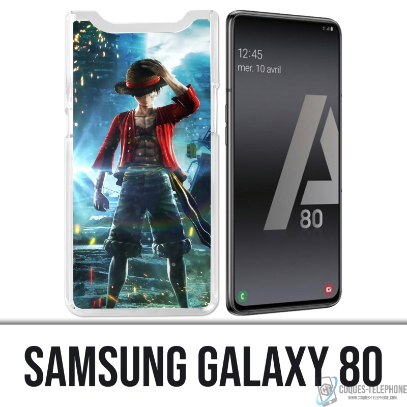 Samsung Galaxy A80 / A90 case - One Piece Luffy Jump Force