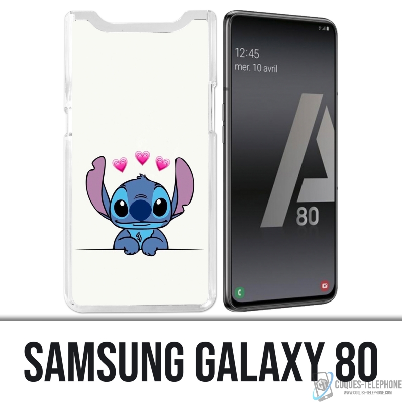 Coque Samsung Galaxy A80 / A90 - Stitch Amoureux