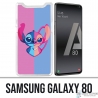 Coque Samsung Galaxy A80 / A90 - Stitch Angel Coeur Split