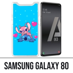 Custodia per Samsung Galaxy A80 / A90 - Stitch Angel Love