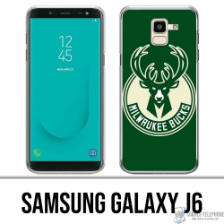 Custodia per Samsung Galaxy J6 - Milwaukee Bucks