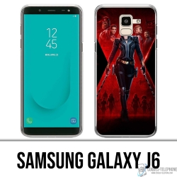 Custodia per Samsung Galaxy J6 - Poster Vedova Nera