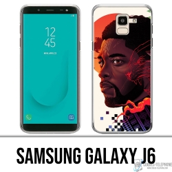 Funda Samsung Galaxy J6 - Chadwick Black Panther