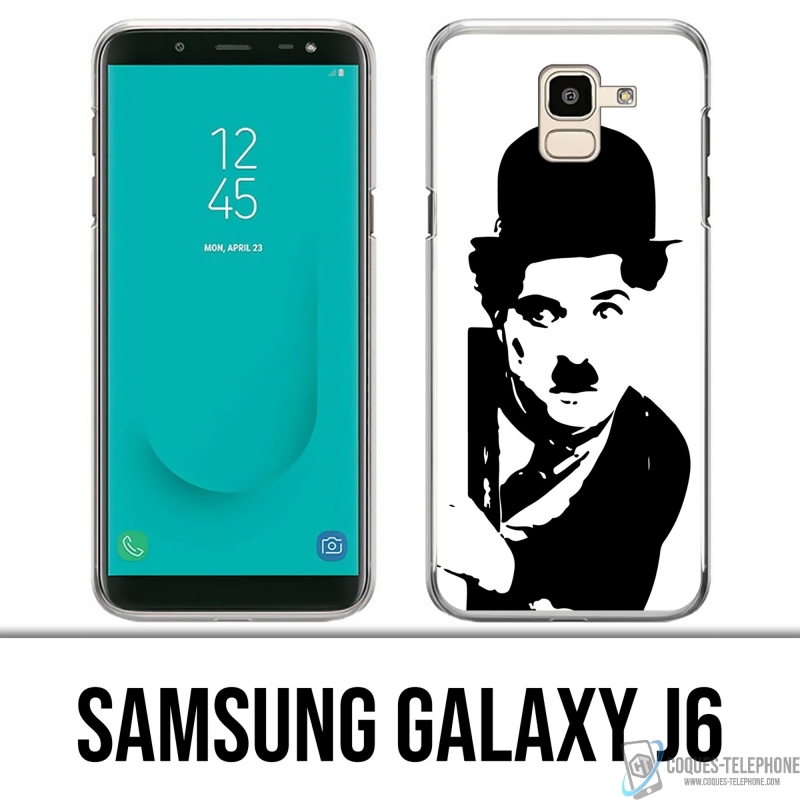 Funda Samsung Galaxy J6 - Charlie Chaplin