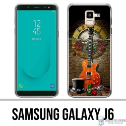 Coque Samsung Galaxy J6 - Guns N Roses Guitare
