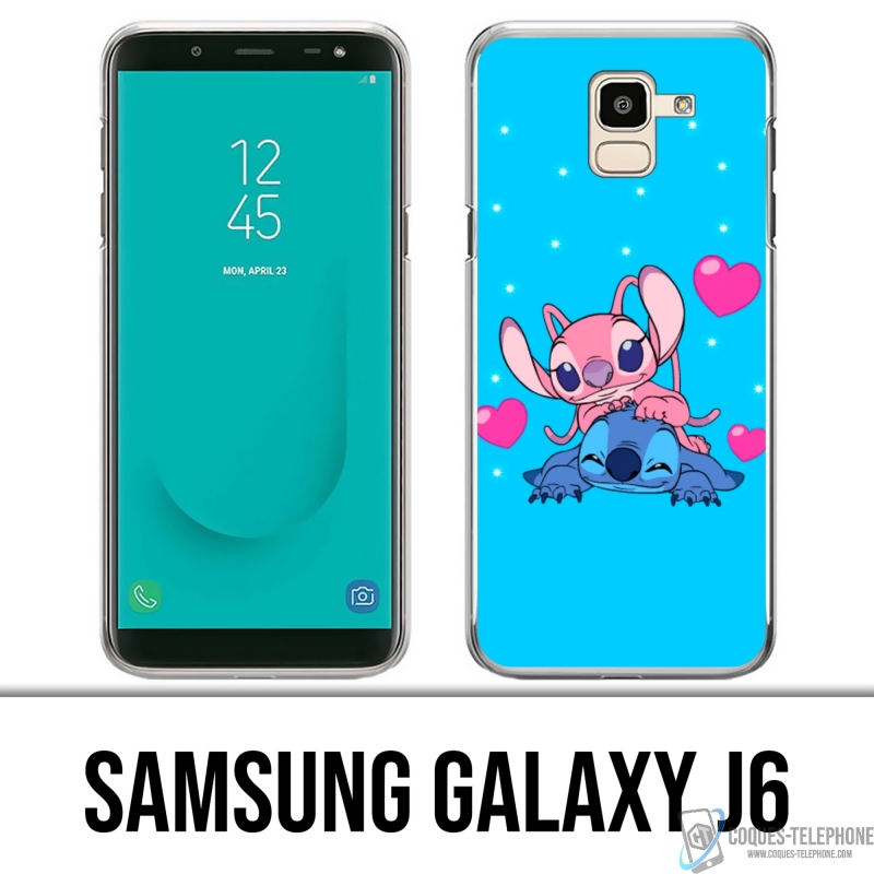 Funda Samsung Galaxy J6 - Stitch Angel Love