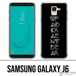 Coque Samsung Galaxy J6 - Wakanda Forever