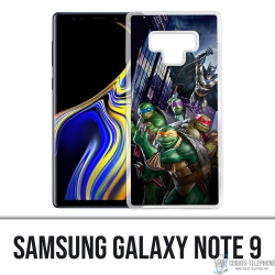 Coque Samsung Galaxy Note 9 - Batman Vs Tortues Ninja