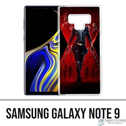 Custodia per Samsung Galaxy Note 9 - Poster Vedova Nera