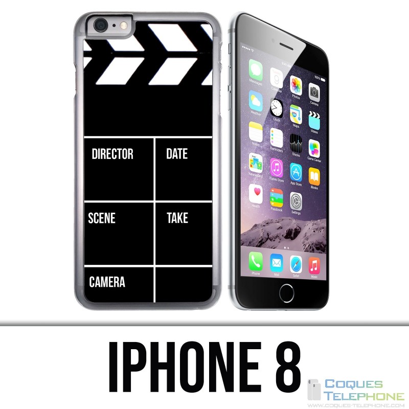 Coque iPhone 8 - Clap Cinéma
