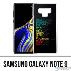 Funda Samsung Galaxy Note 9 - Motivación diaria