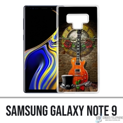 Coque Samsung Galaxy Note 9 - Guns N Roses Guitare
