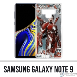 Coque Samsung Galaxy Note 9 - Iron Man Comics Splash