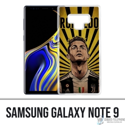 Custodia per Samsung Galaxy Note 9 - Poster Ronaldo Juventus