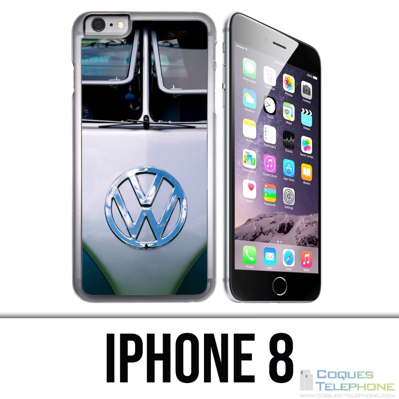 Custodia per iPhone 8 - Combi Gris Vw Volkswagen
