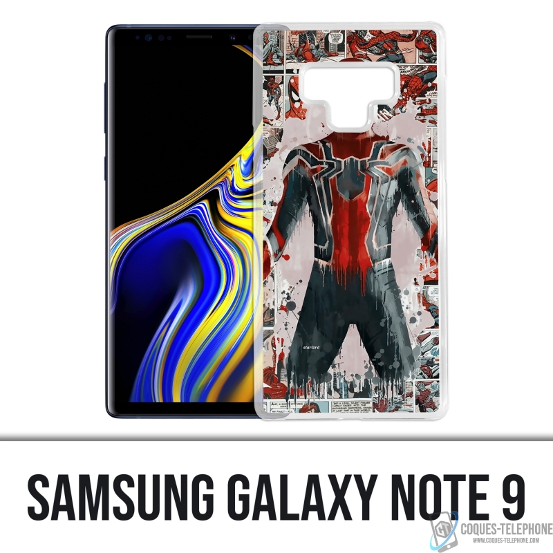 Custodia per Samsung Galaxy Note 9 - Spiderman Comics Splash