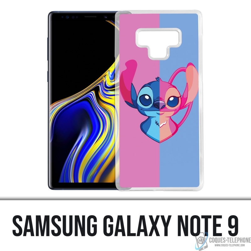 Coque Samsung Galaxy Note 9 - Stitch Angel Coeur Split