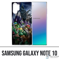 Coque Samsung Galaxy Note 10 - Batman Vs Tortues Ninja