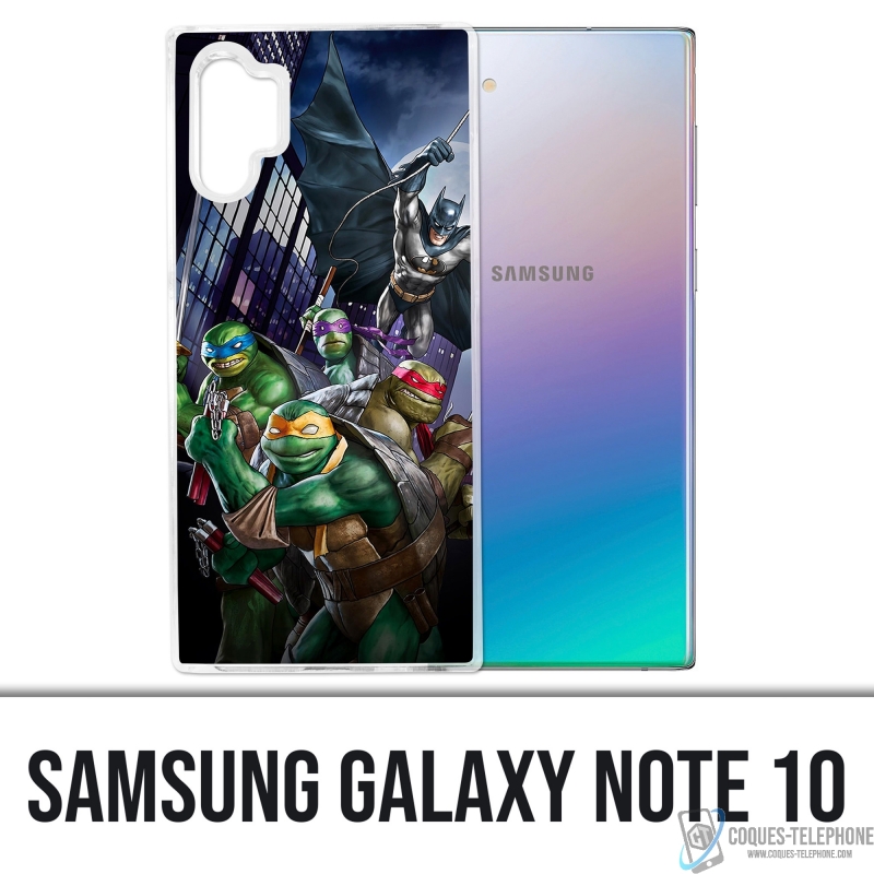 Samsung Galaxy Note 10 case - Batman Vs Teenage Mutant Ninja Turtles