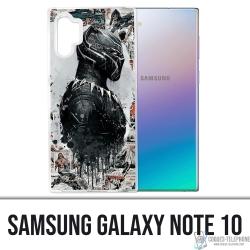 Coque Samsung Galaxy Note 10 - Black Panther Comics Splash