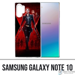 Samsung Galaxy Note 10 Case - Black Widow Poster