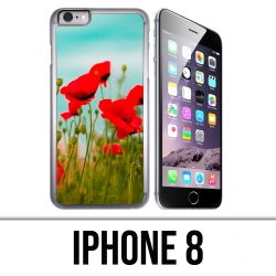 Custodia per iPhone 8 - Poppies 2