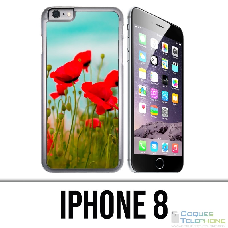 Funda iPhone 8 - Poppies 2