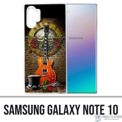 Coque Samsung Galaxy Note 10 - Guns N Roses Guitare