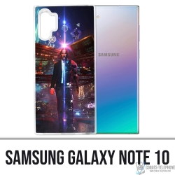 Coque Samsung Galaxy Note 10 - John Wick X Cyberpunk