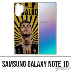 Custodia per Samsung Galaxy Note 10 - Poster Ronaldo Juventus