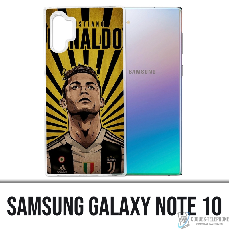 Coque Samsung Galaxy Note 10 - Ronaldo Juventus Poster