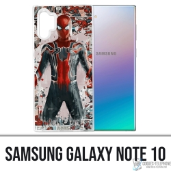 Coque Samsung Galaxy Note 10 - Spiderman Comics Splash