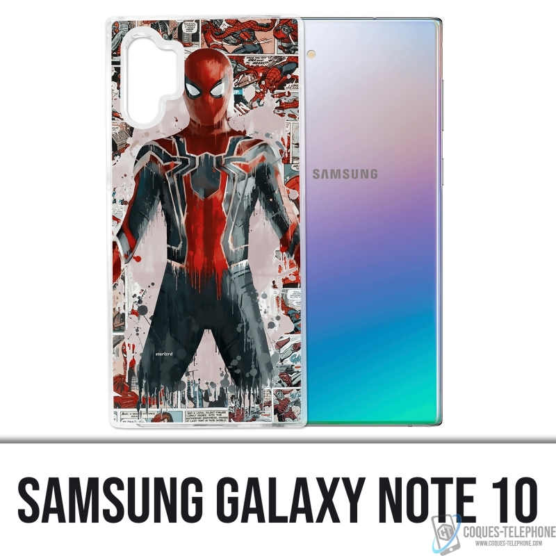 Samsung Galaxy Note 10 Case - Spiderman Comics Splash