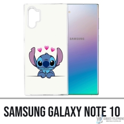 Coque Samsung Galaxy Note 10 - Stitch Amoureux