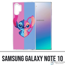 Coque Samsung Galaxy Note 10 - Stitch Angel Coeur Split