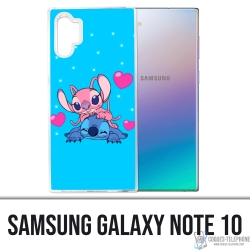 Coque Samsung Galaxy Note 10 - Stitch Angel Love
