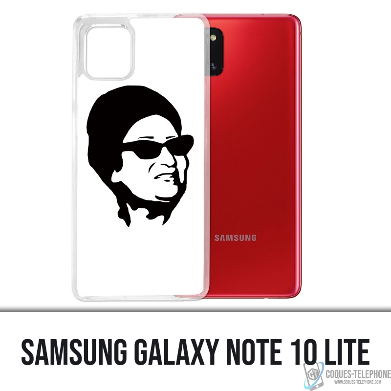 Coque Samsung Galaxy Note 10 Lite - Oum Kalthoum Noir Blanc