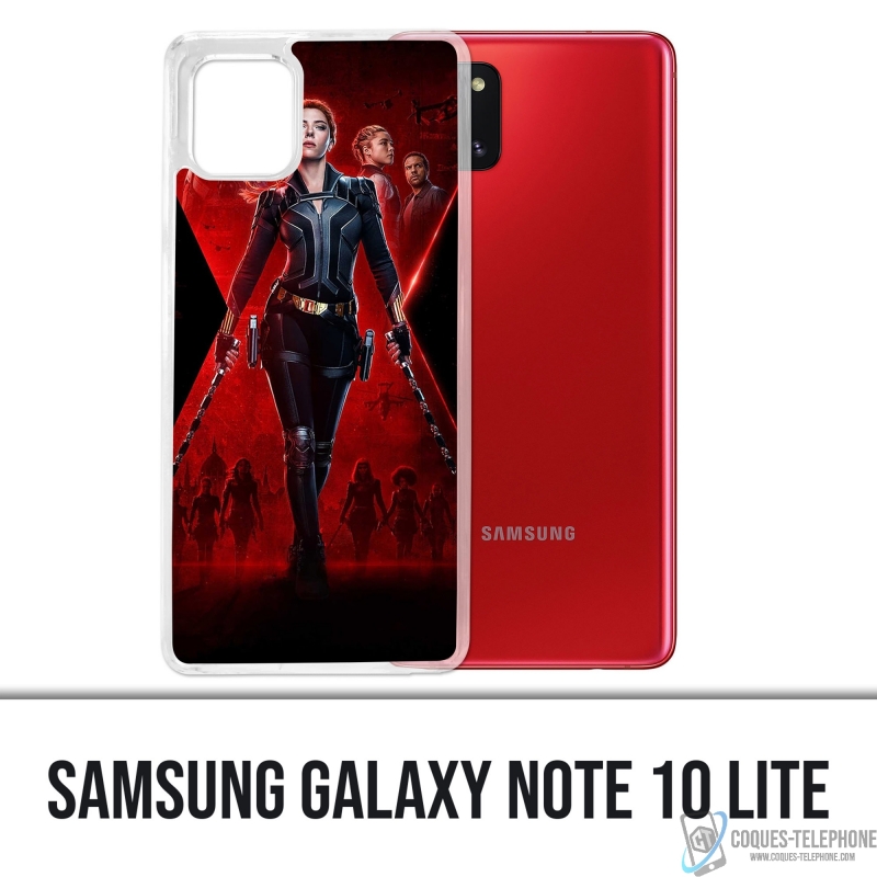 Custodia per Samsung Galaxy Note 10 Lite - Poster Vedova Nera