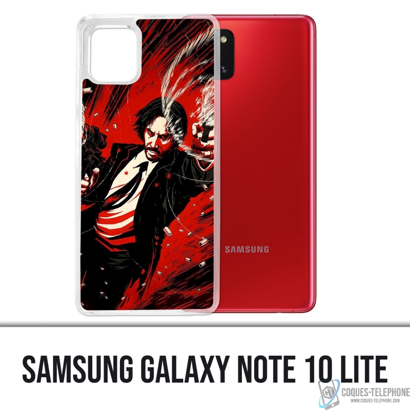 Funda Samsung Galaxy Note 10 Lite - John Wick Comics
