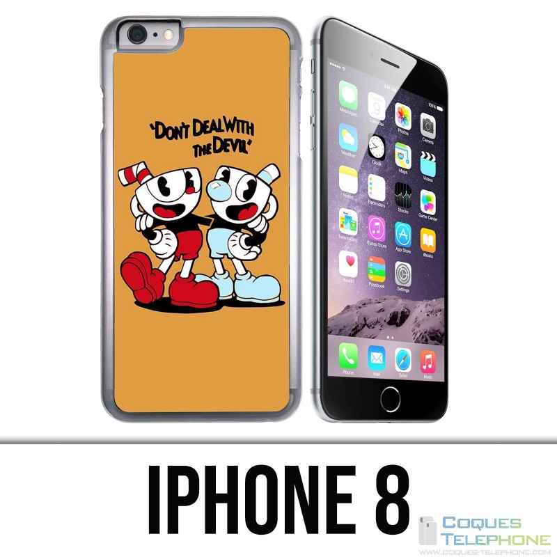 Custodia per iPhone 8 - Cuphead