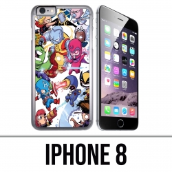 Coque iPhone 8 - Cute Marvel Heroes