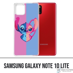 Samsung Galaxy Note 10 Lite Case - Stich Engel Herz Split